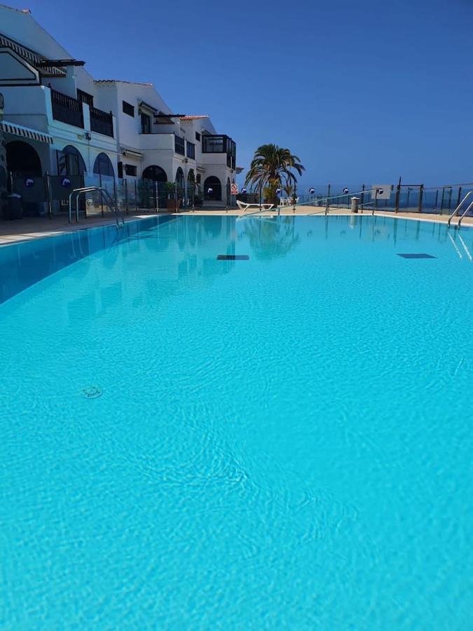 Very Romantic Seaview Apartment Patalavaca Mogan With Warm Pool Exterior photo