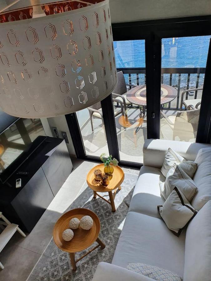 Very Romantic Seaview Apartment Patalavaca Mogan With Warm Pool Exterior photo
