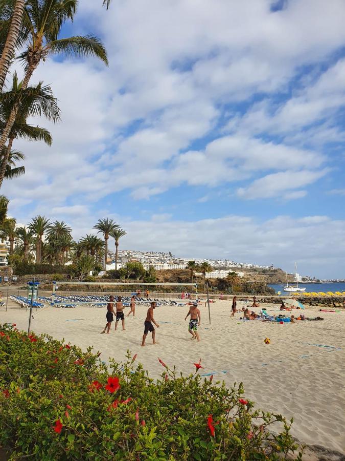 Very Romantic Seaview Apartment Patalavaca Mogan With Warm Pool Exterior photo